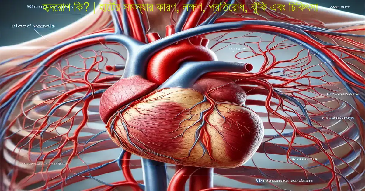 হৃদরোগ কি? | হার্টের সমস্যার কারণ, লক্ষণ, প্রতিরোধ, ঝুঁকি এবং চিকিৎসা