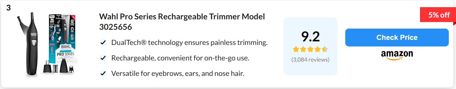 Best Ear Hair Trimmer3 Best Ear Hair Trimmer3