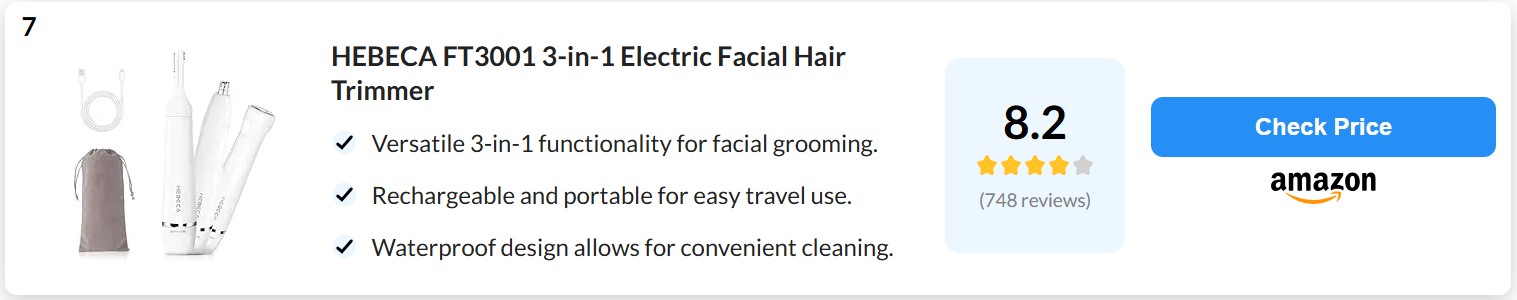 Best Ear Hair Trimmer7 Best Ear Hair Trimmer7